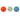 Three textured dog balls are aligned horizontally: The left one is an orange Chuckit! Whistler with a hole, the middle is a white smooth Max Glow Ball, and the right one is blue with orange speckles. Each ball in the Chuckit! Medium Fetch Medley Dog Ball Set proudly displays the Chuckit brand logo.