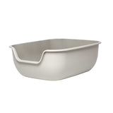 The Petfusion BetterBox Cat Litter Box is a white plastic box with a handle, designed for easy carrying.