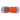 Introducing the Chuckit! Indoor Tumble Bumper, a cylindrical indoor dog toy with orange and blue fuzzy texture, blue ends, and a central blue label. It promises a delightful play experience for your furry friend.