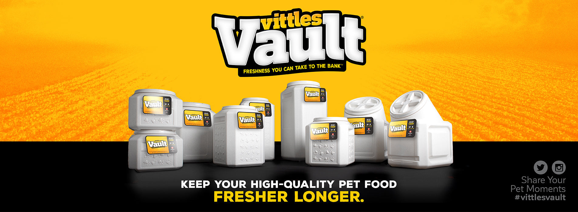 Vittles Vault: Pet Food Storage Containers Protect Your Investment